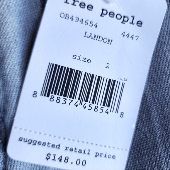 Free People Gilmore Landon Wideleg Jeans - Picture 9 of 12